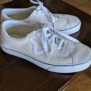 EUC  cream Vans
